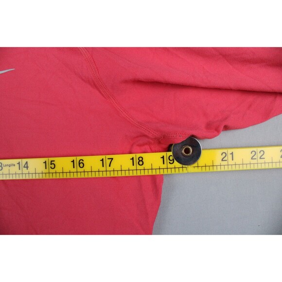 Nike Running Dri-Fit 1/4 Quarter Zip Long Sleeve Top Fuchsia Women’s Size Medium - Picture 4 of 15